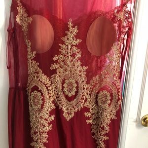 Indian inspired prom dress